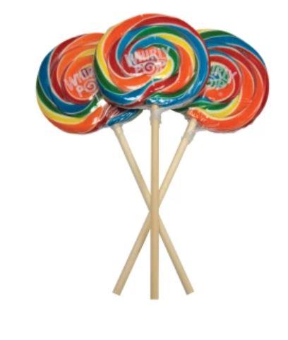 Melville Candy Hard Candy Fall Red & Green Apple Lollipops - 24