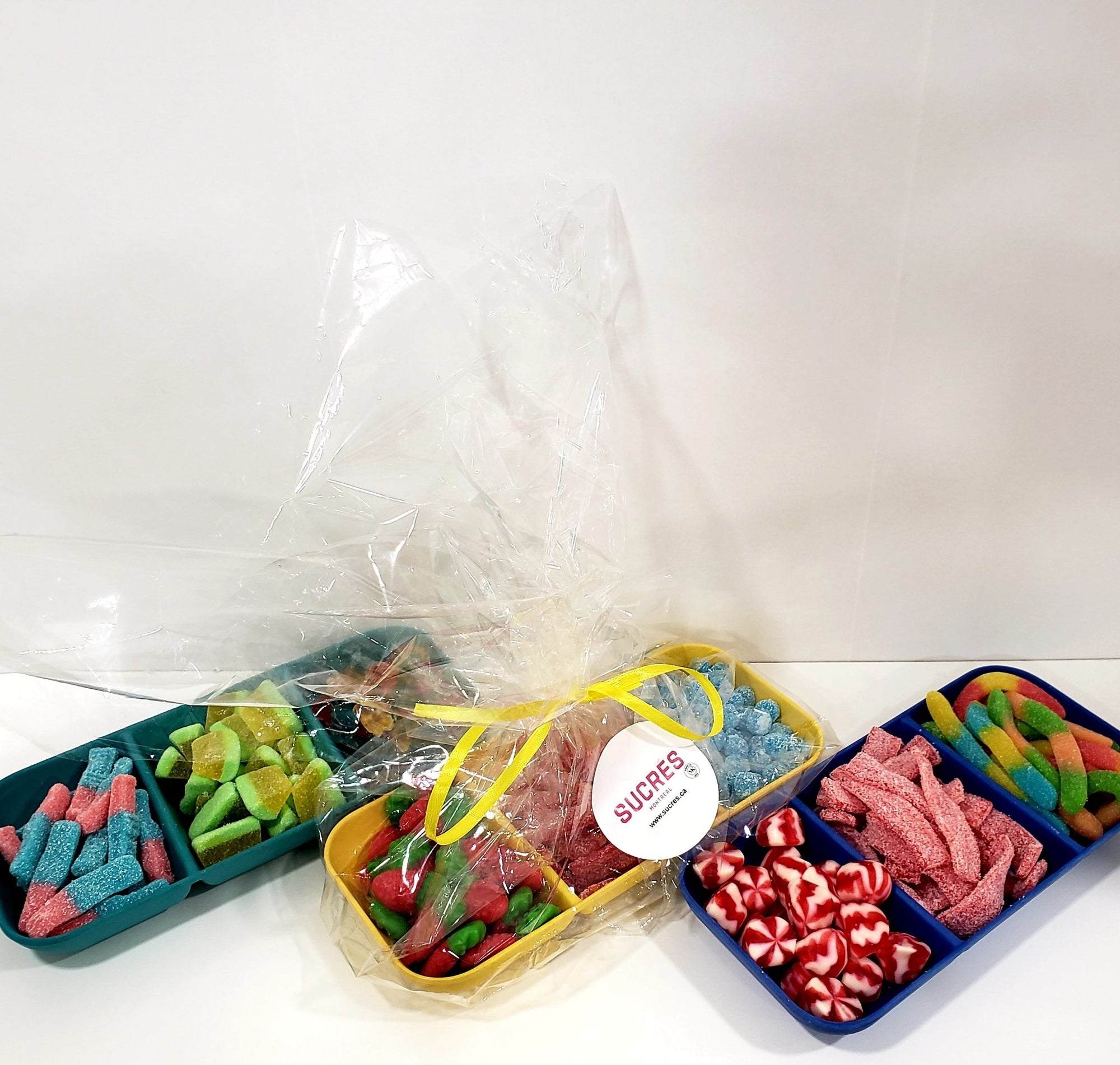 3 sided Assorted Wooden Platter - Rosh HaShana