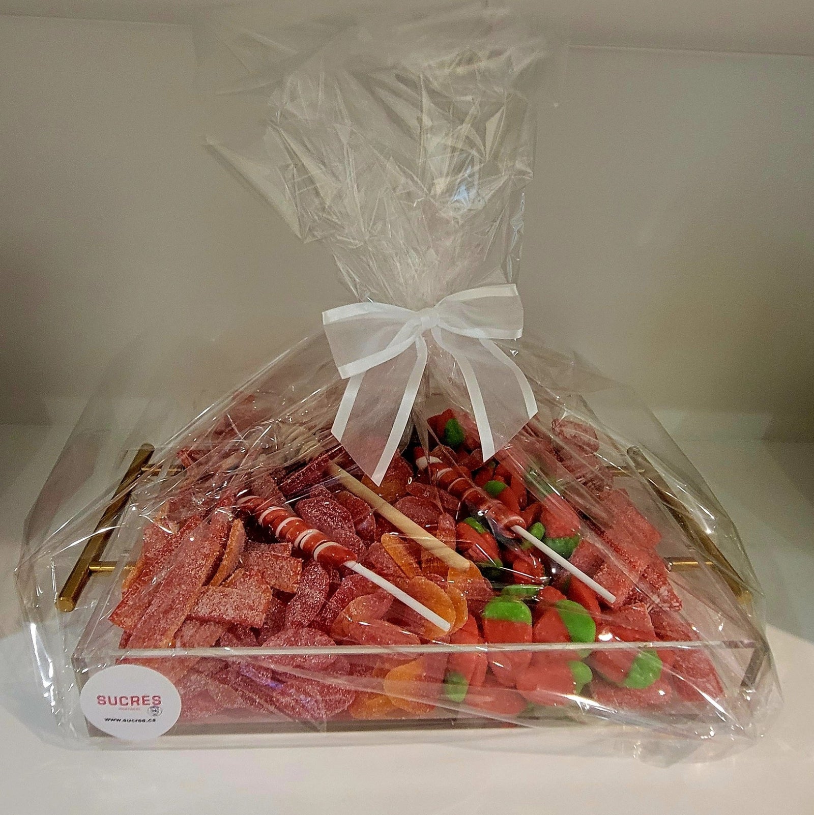 Acrylic Rosh Hashana Platter