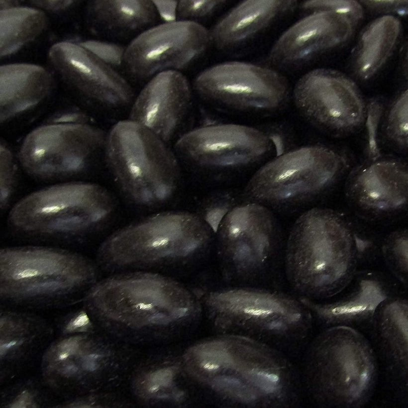 Black Dragées Almonds