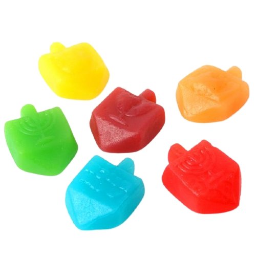 Fruit Flavored Dreidel Gummies