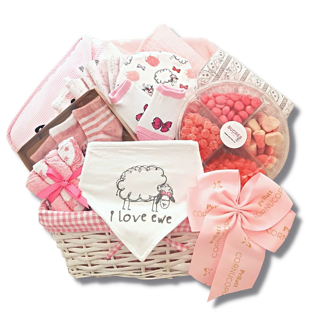 It's a Baby Girl! Gift Basket Sucrés