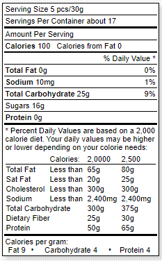 Mixed Fruit Australian Licorice