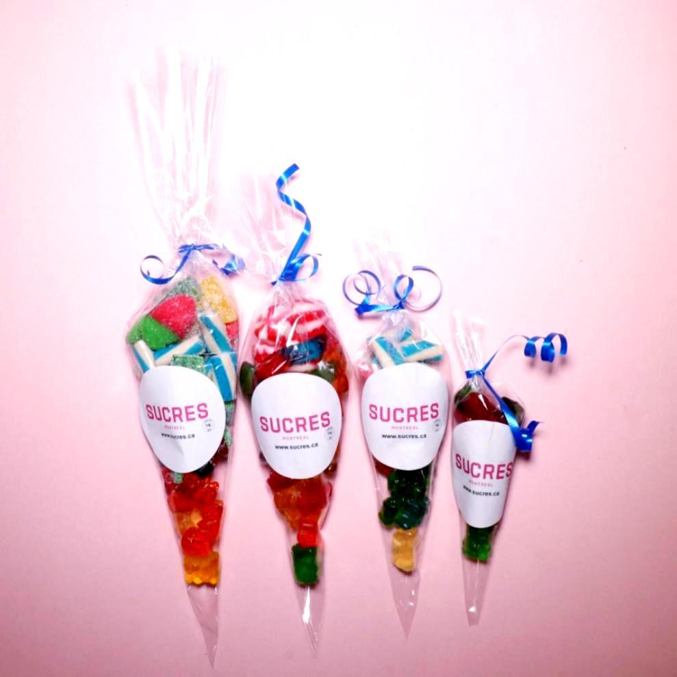 Personalized Candy Cones