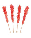Red Strawberry Rock Candy