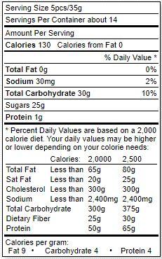 Sour Blue Raspberry Bricks