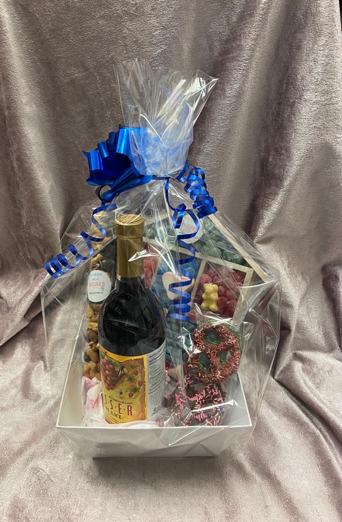 Sukkot Candy House Basket