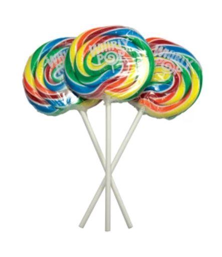 Whirly Pops Rainbow 3 Inches 1.5 Oz
