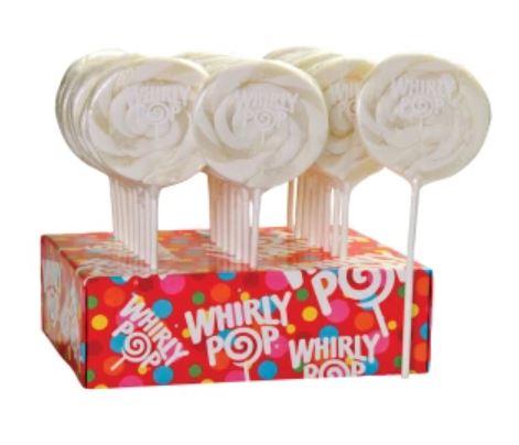 White Whirly Pop 1.5 Oz