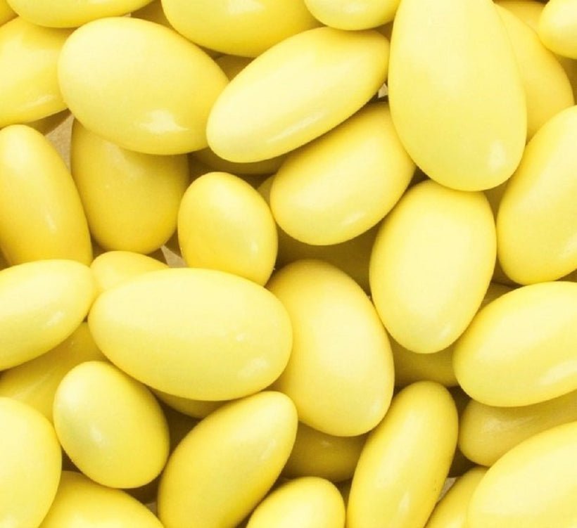 Yellow Dragées Almonds